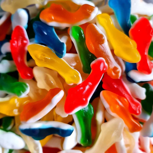 Kiwi Delights Gummy Colourful Sharks