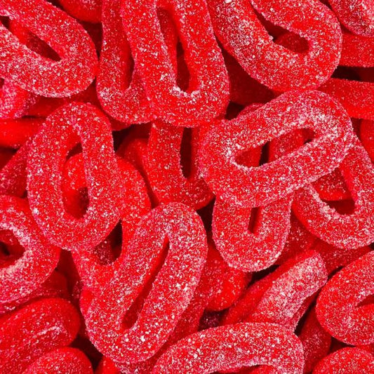 Damel Sour Strawberry Rings